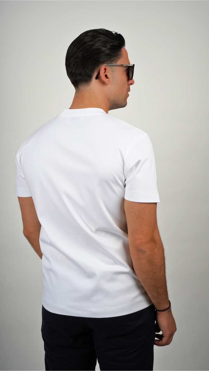 Premium Gloss T-shirt | Pearl White